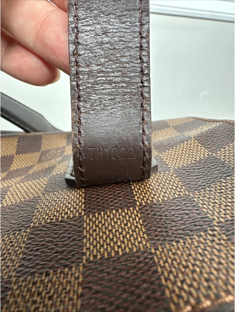 Louis Vuitton Broadway Messenger Bag Damier Ebene Canvas